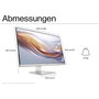 HP 524sh Monitor de 23,8 pulgadas Full HD IPS con altura ajustable