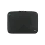 Mobilis 003065 Funda para Portátil 14" (35.6 cm) Negro - Compatible con MacBook Air/Pro 13.3", Textil, Resistente al Agua y Golpes, Certificación GRS, Hecho en Francia
