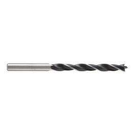 Wolfcraft Broca Espiral para Madera Ø7,00 x 109 mm, Longitud de Trabajo 70 mm, Acero Cr-V para Madera Blanda, Vástago Redondo