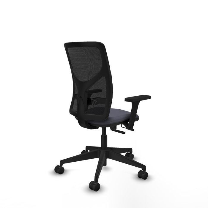 PIQUERAS Y CRESPO Silla de oficina Motilla con mecanismo Sincro/Traslack Gris oscuro y Negro PIQUERAS Y CRESPO Silla de oficina Motilla con mecanismo Sincro/Traslack Gris oscuro y Negro