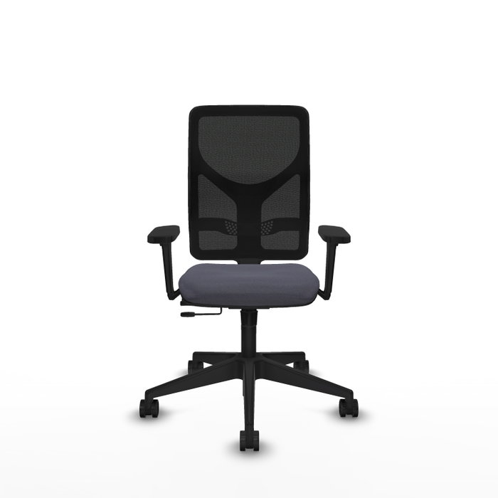 PIQUERAS Y CRESPO Silla de oficina Motilla con mecanismo Sincro/Traslack Gris oscuro y Negro PIQUERAS Y CRESPO Silla de oficina Motilla con mecanismo Sincro/Traslack Gris oscuro y Negro
