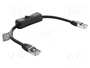 DeLOCK 81561 Cable de Red Cat6 F/UTP 0,3 m Negro