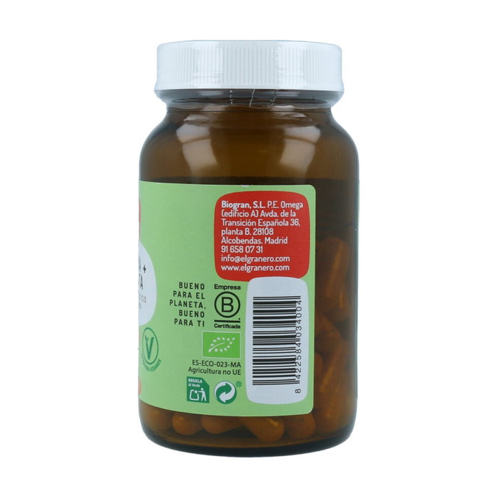 El Granero Integral Cúrcuma y Pimienta Bio 60 cápsulas 440mg El Granero Integral Cúrcuma y Pimienta Bio 60 cápsulas 440mg