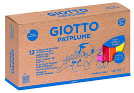 Giotto Patplume Plastilina Extra Suave 12 Unidades 150g F51190000
