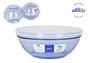 Duralex Bowl 20.5 cm Apilable con Tapa Marine - Bol de Cristal Templado (4 Unidades)