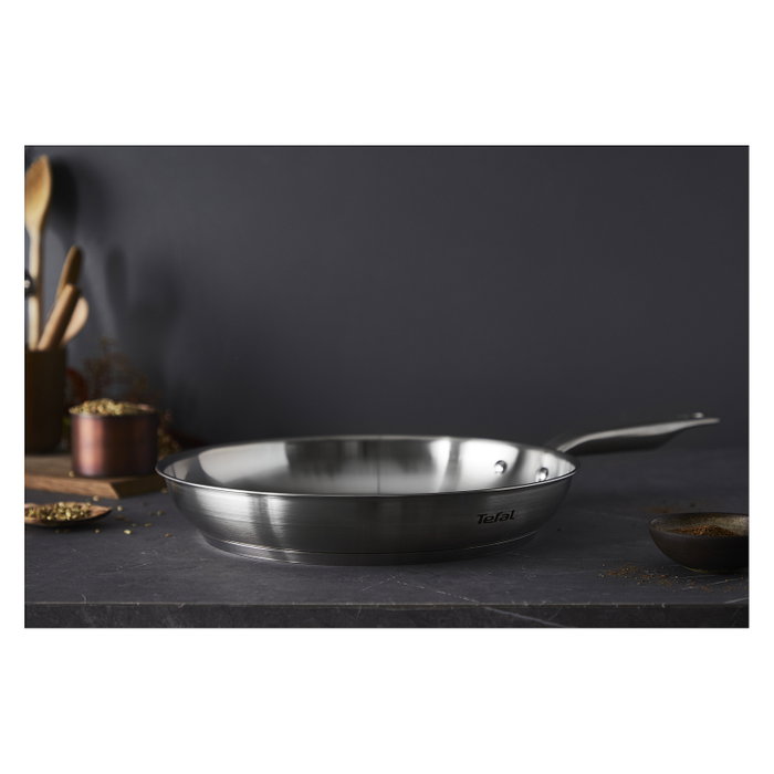 Tefal Virtuoso Sartén multiuso 28 cm Acero inoxidable