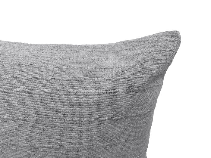 DKD Home Decor Cojín Urban Gris Claro 60 x 60 cm (2 Unidades) Algodón Poliéster