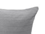 DKD Home Decor Cojín Urban Gris Claro 60 x 60 cm (2 Unidades) Algodón Poliéster