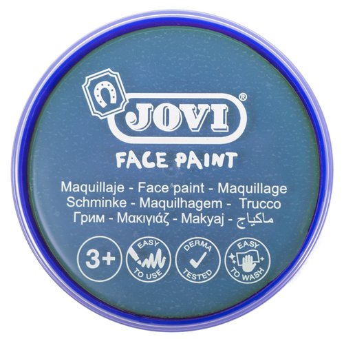 Maquillaje Jovi Crema Face Paint Bote De 20 Ml Caja De 5 Azul Claro Maquillaje Jovi Crema Face Paint Bote De 20 Ml Caja De 5 Azul Claro