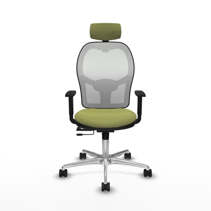 PIQUERAS Y CRESPO Silla de oficina Jorquera Verde oliva y Blanco PIQUERAS Y CRESPO Silla de oficina Jorquera Verde oliva y Blanco
