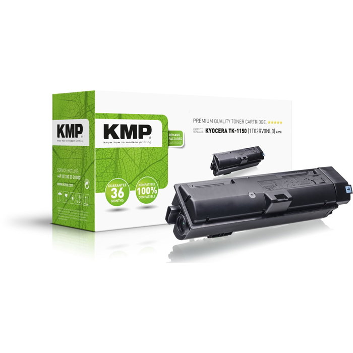 KMP K-T78 Cartucho de tóner negro compatible con Kyocera TK-1150 KMP K-T78 Cartucho de tóner negro compatible con Kyocera TK-1150