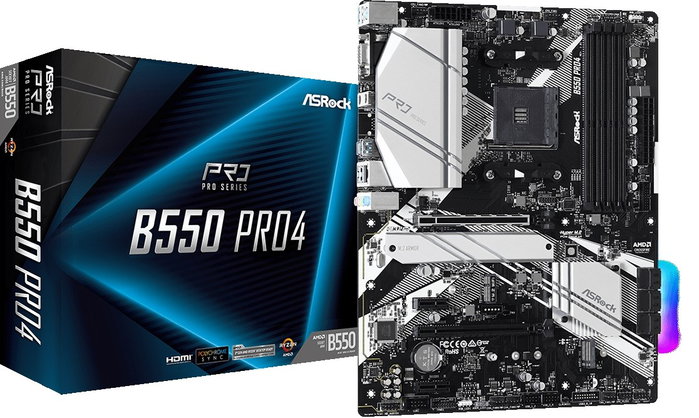 ASRock B550 Pro4 ATX DDR4