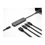 DeLOCK Concentrador USB de 3 puertos y salida HDMI 4K con USB Type-C y PD 85 W