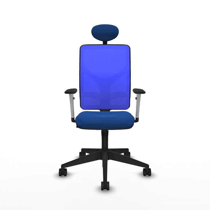 PIQUERAS Y CRESPO Silla de oficina Motilla Azul con mecanismo Sincro PIQUERAS Y CRESPO Silla de oficina Motilla Azul con mecanismo Sincro