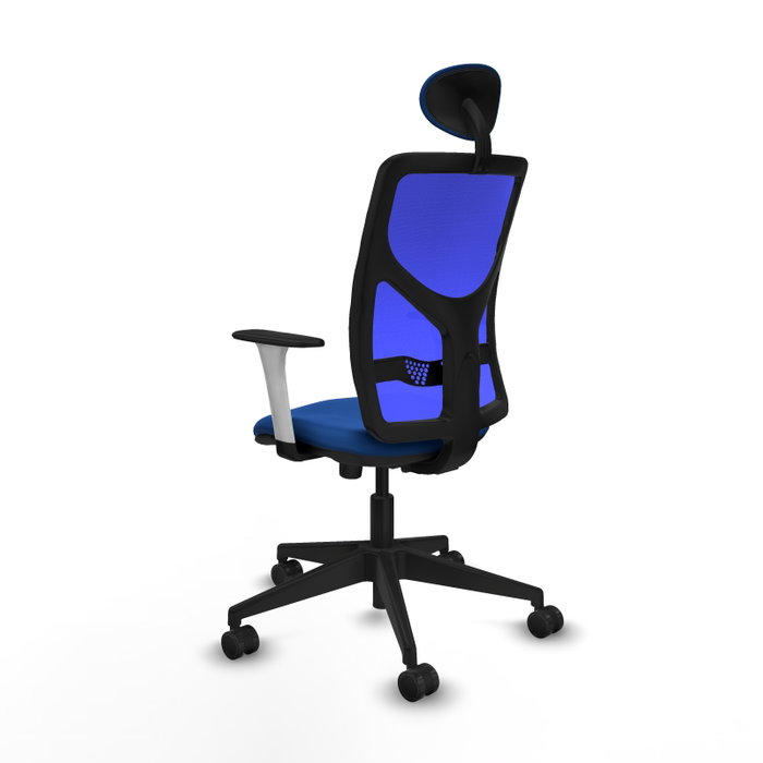 PIQUERAS Y CRESPO Silla de oficina Motilla Azul con mecanismo Sincro PIQUERAS Y CRESPO Silla de oficina Motilla Azul con mecanismo Sincro
