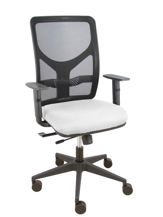 PIQUERAS Y CRESPO Silla de oficina Motilla con mecanismo Sincro/Traslack Blanco y Negro PIQUERAS Y CRESPO Silla de oficina Motilla con mecanismo Sincro/Traslack Blanco y Negro