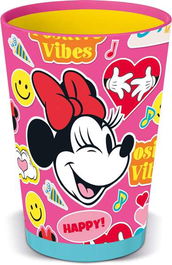 Stor Vaso Antivuelco Minnie Mouse Flower Power 470 ml