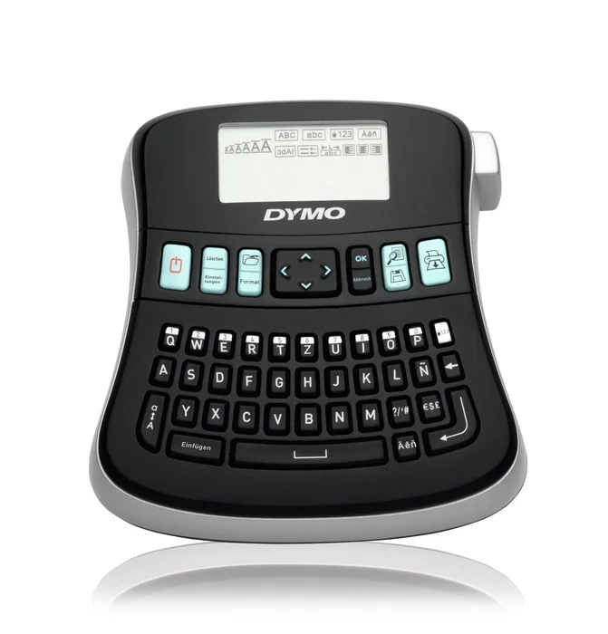 Dymo LabelManager 210 D+ Negro y plata con teclado QWERTZ Dymo LabelManager 210 D+ Negro y plata con teclado QWERTZ