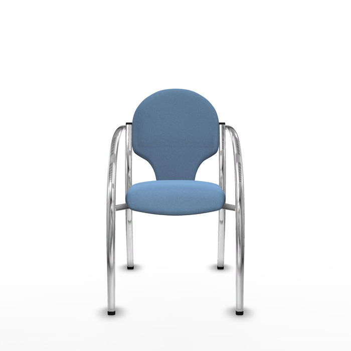 Silla de Recepción Hellín Piqueras y Crespo 220PTCRB13 Azul cielo 2 Unidades