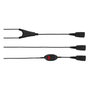 Jabra Cable de supervisión QD a 2x QD con interruptor de silencio Negro