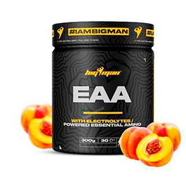 BIGMAN EAA + ELECTROLYTES Melocotón 300 g
