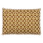 Cojín Beige-Marrón 100% Algodón 60 X 40 cm (Set de 2)