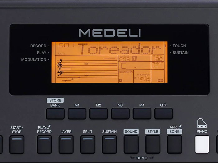 Teclado Medeli 61 Teclas Mk200
