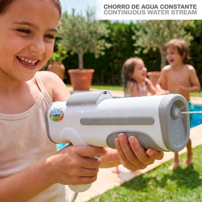 AQUA WORLD Pistola de Agua Eléctrica