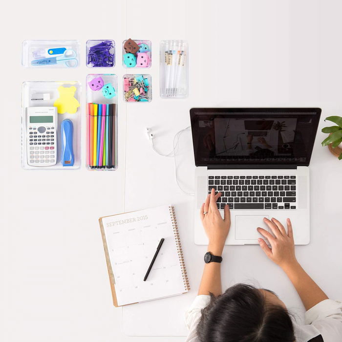 Wooow Organizador 7.5 cm x 7.5 cm x 5.6 cm # -144- (36 Unidades)