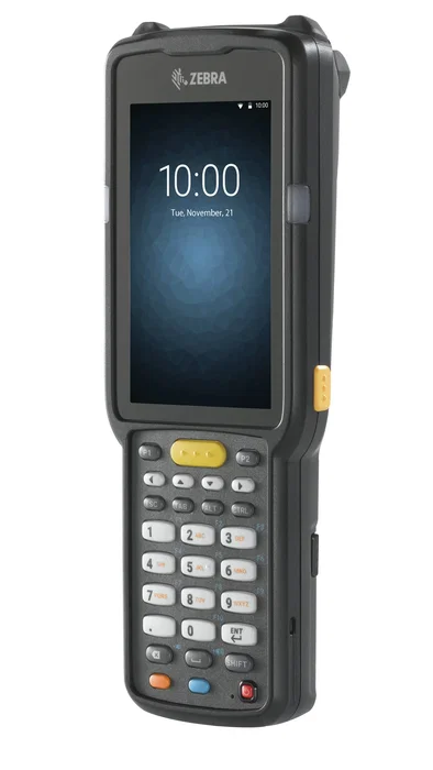 Zebra MC3300x Ordenador Móvil Android Pantalla 4 Pulgadas Negro