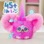Hasbro Furby Furblets Chee-Chee - Figura Juguete Interactivo Electrónico de Colección para Niños con Sonidos en Idioma Furbish, Clip de Llavero, Incluye Pilas
