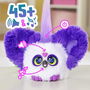 Hasbro Furby Furblets Chee-Chee - Figura Juguete Interactivo Electrónico de Colección para Niños con Sonidos en Idioma Furbish, Clip de Llavero, Incluye Pilas