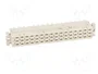 HARTING Conector DIN 41612 hembra de 48 pines, recto, THT