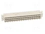 HARTING Conector DIN 41612 hembra de 48 pines, recto, THT