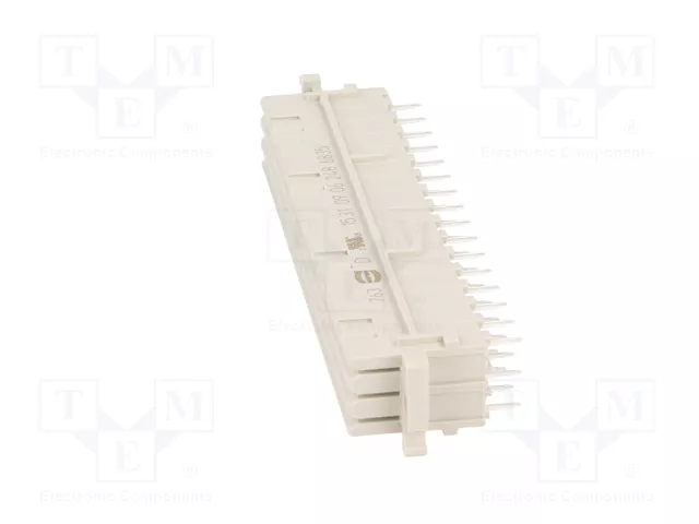 HARTING Conector DIN 41612 hembra de 48 pines, recto, THT HARTING Conector DIN 41612 hembra de 48 pines, recto, THT