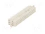 HARTING Conector DIN 41612 hembra de 48 pines, recto, THT