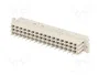 HARTING Conector DIN 41612 hembra de 48 pines, recto, THT