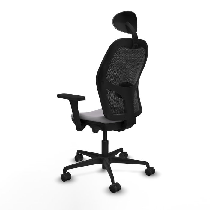 PIQUERAS Y CRESPO Silla de oficina Jorquera Gris y Negro