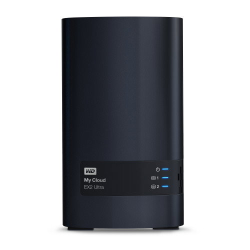 Western Digital My Cloud EX2 Ultra Armada 385 Ethernet Escritorio Negro NAS