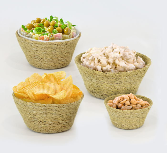 Privilege Cesta Seagrass Redonda 13 cm x 7 cm (24 Unidades)