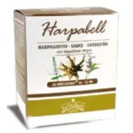 Jellybell 20Amp. Harpabell para Dolores Articulares y Musculares con Harpagofito y Sauce
