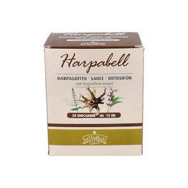 Jellybell 20Amp. Harpabell para Dolores Articulares y Musculares con Harpagofito y Sauce