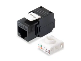 Equip Kit de 8 conectores hembra RJ45 Keystone Cat6A