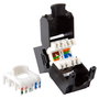 Equip Kit de 8 Conectores Keystone RJ45 Hembra UTP Categoría 6A (Cat6A) Tool-Free para Panel - Ref. 769226