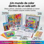Scentos Mega Set Actividades con rotuladores, ceras y pinturas perfumadas
