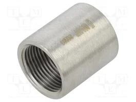GEBO Conector de Articulación G316 Hembra-Hembra Redondo Largo