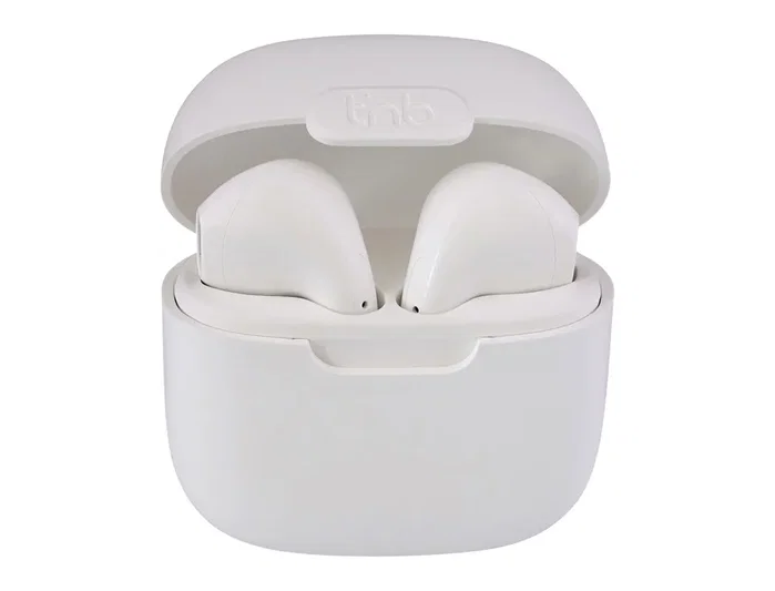 TNB FEAT 3 Auriculares Intrauriculares TWS con Caja de Carga - Blanco