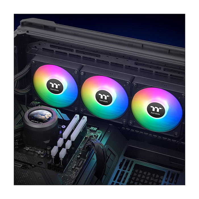 Thermaltake TH280 V2 Ultra EX ARGB Sync Refrigeración Líquida All-in-One Negro 3x12cm LED Thermaltake TH280 V2 Ultra EX ARGB Sync Refrigeración Líquida All-in-One Negro 3x12cm LED