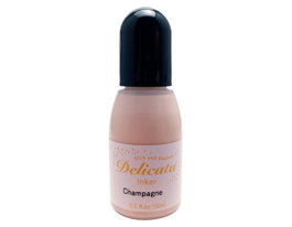 Tsukineko Tinta DELICATA Brillante Crudo champagne 15ml