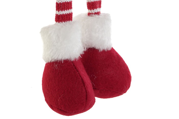 DKD Home Decor Figura Gnomo Rojo Blanco 17 x 63 x 12 cm DKD Home Decor Figura Gnomo Rojo Blanco 17 x 63 x 12 cm